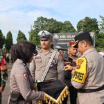 Apel Gelar Pasukan Operasi Lilin 2024 , Polres Tebo Siap Amankan Natal dan Tahun Baru